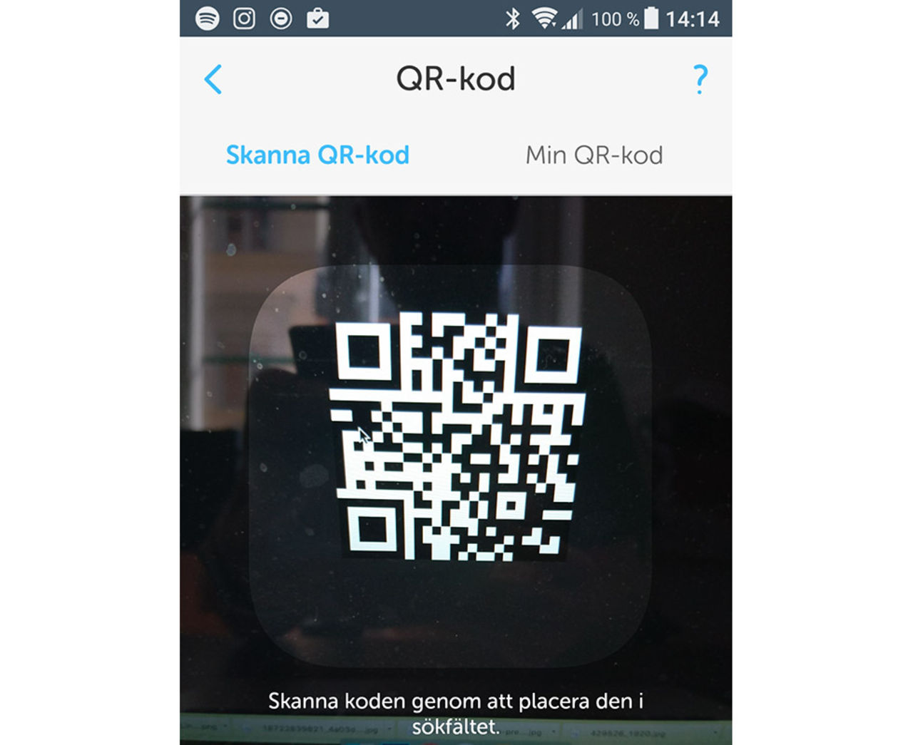 Swish får stöd för QR-koder