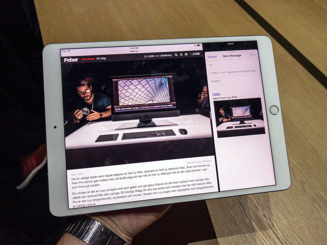 Vi har känt på nya iPad Pro