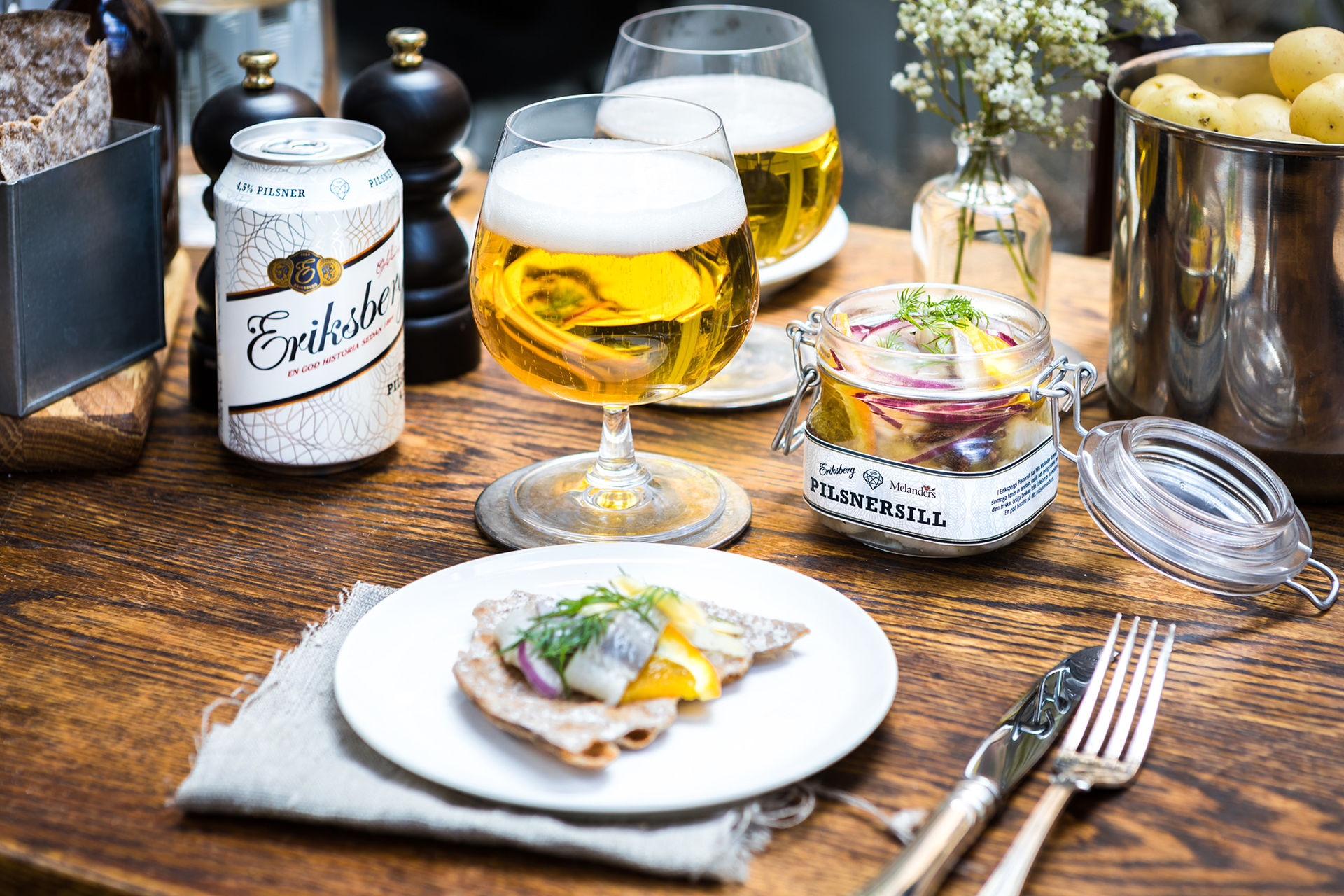 Ny pilsner och pilsnersill