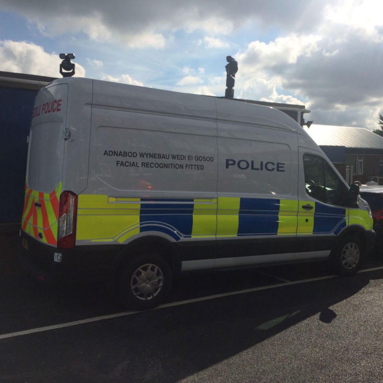 Polis grep man tack vare automatiskt ansiktsigenkänning