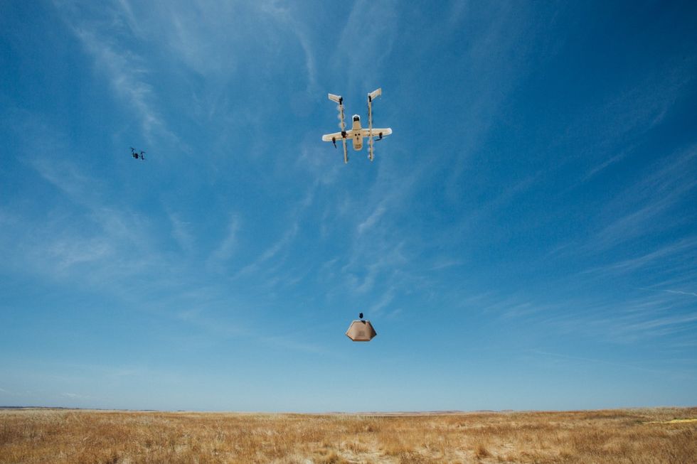 Project Wing har testat flygledarsystem för drönare