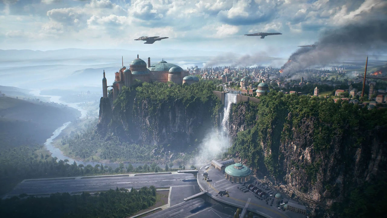 EA och DICE visar upp Theed från Battlefront 2