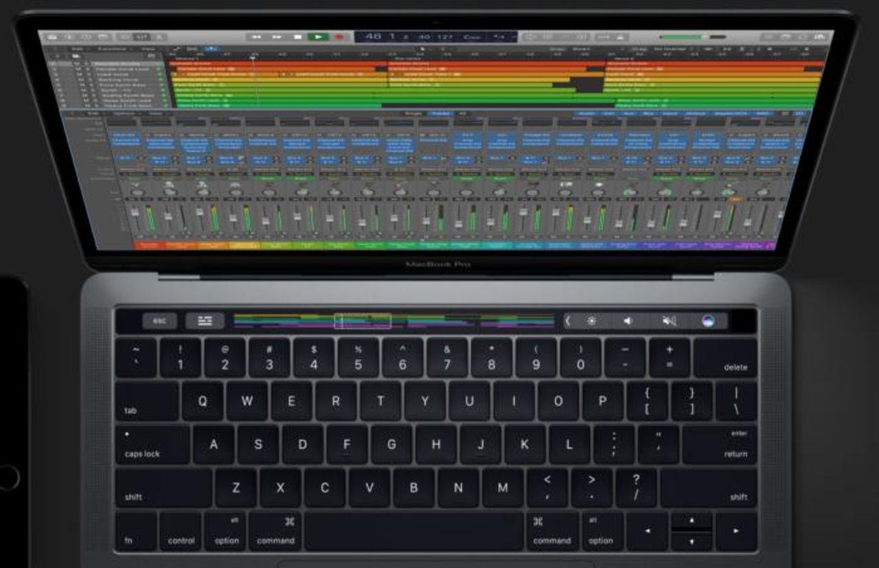 GarageBand får stöd för Touch Bar