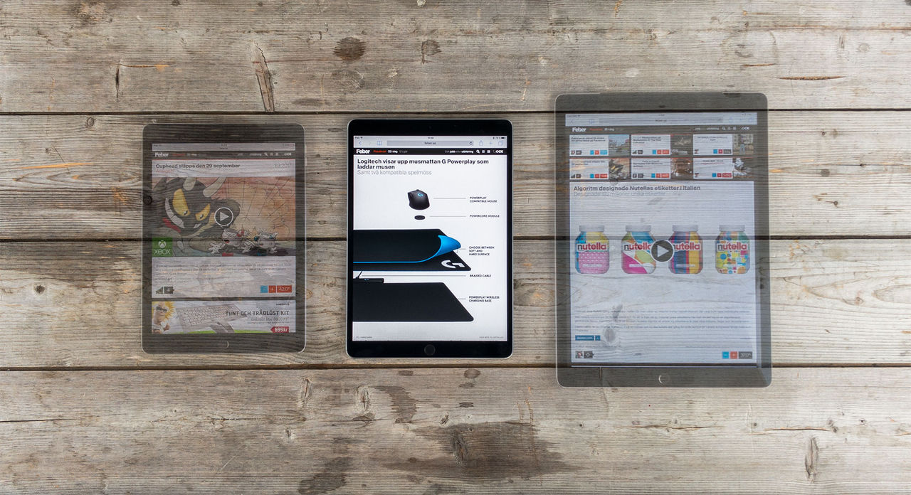 Vi har testat helt nya iPad Pro med 10,5 tums skärm