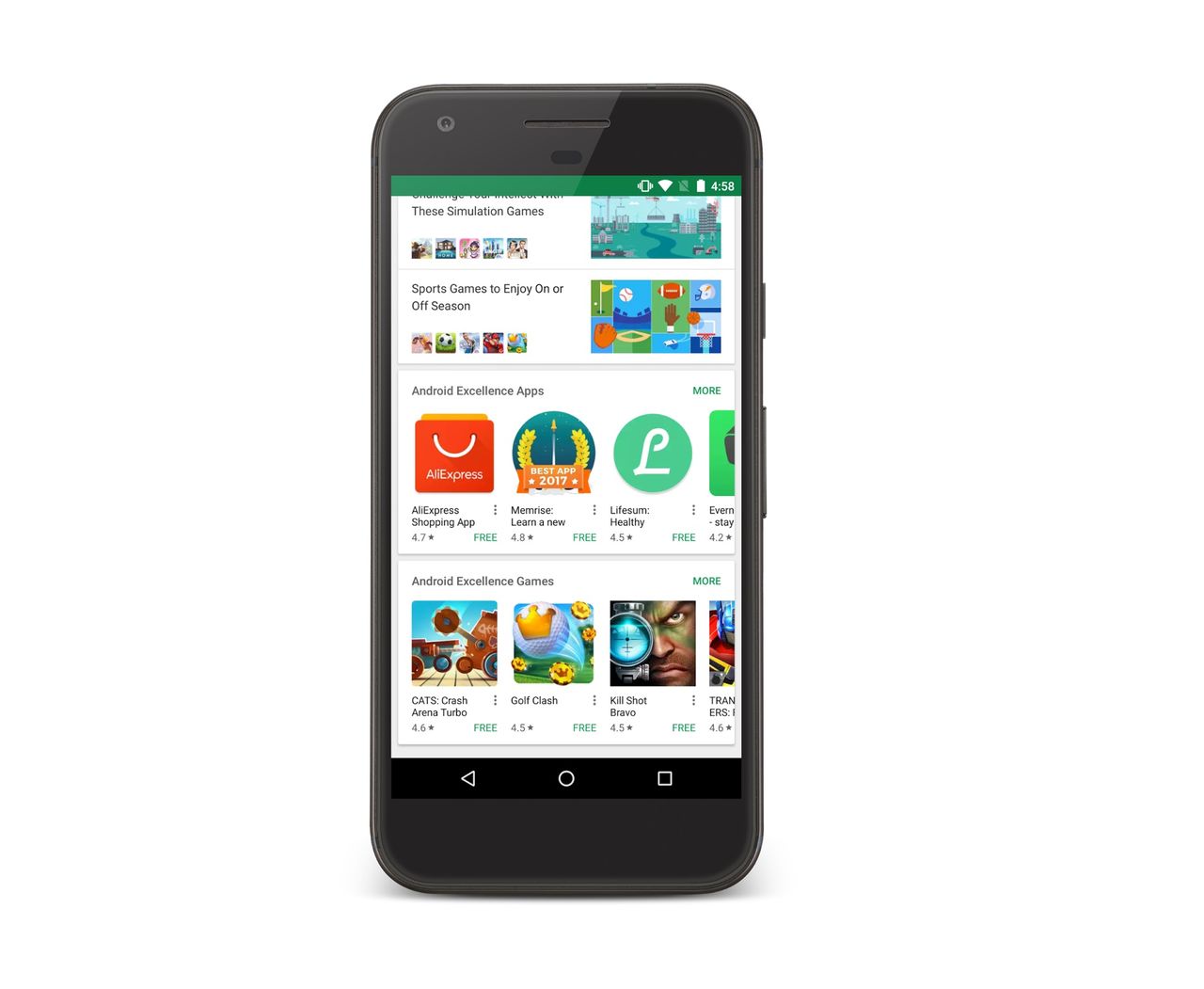 Google drar igång Android Excellence