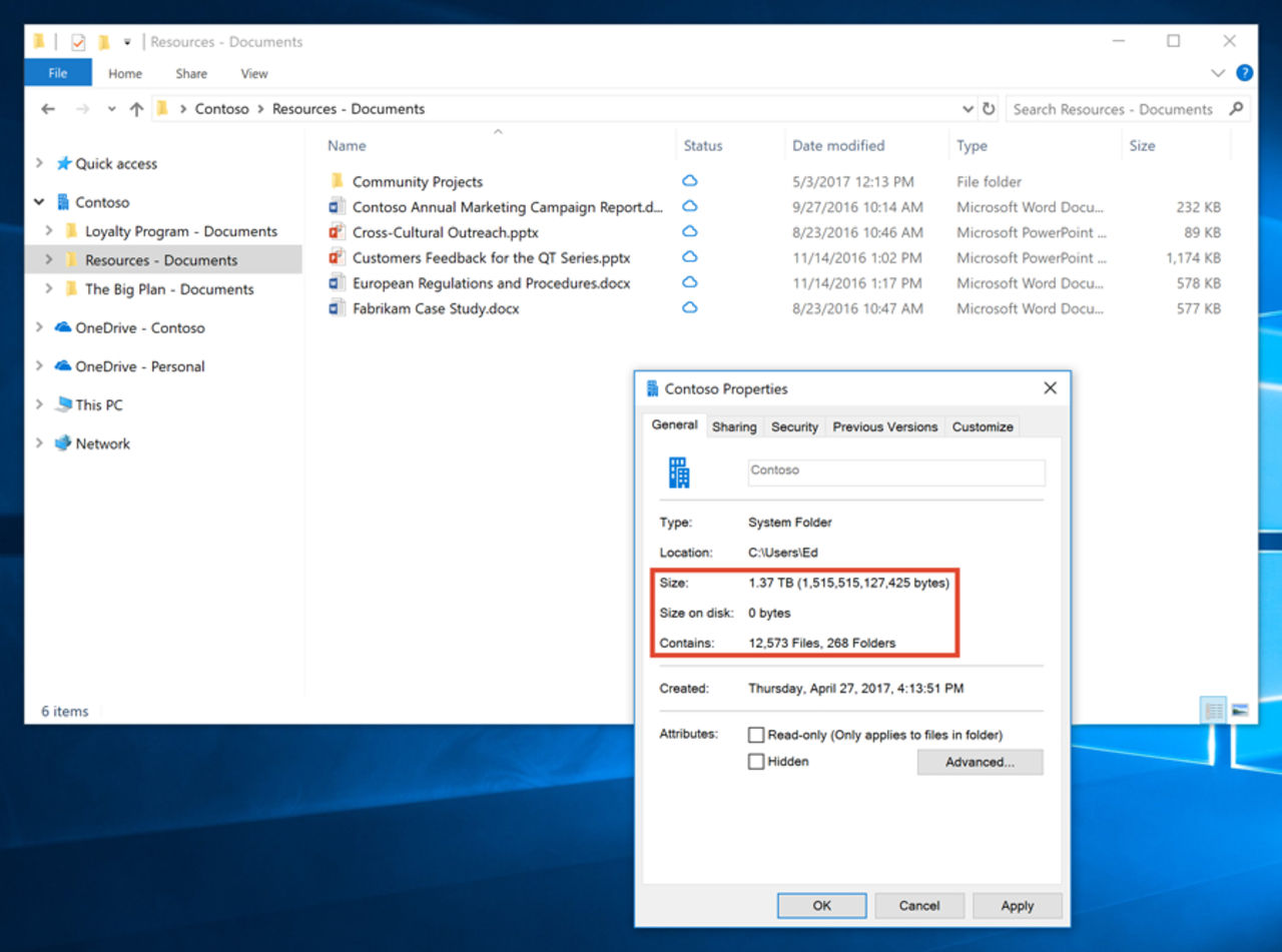 Windows Insiders kan nu testa OneDrive Files on Demand