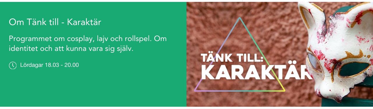 Sveriges Radio sänder rollspelsprogram