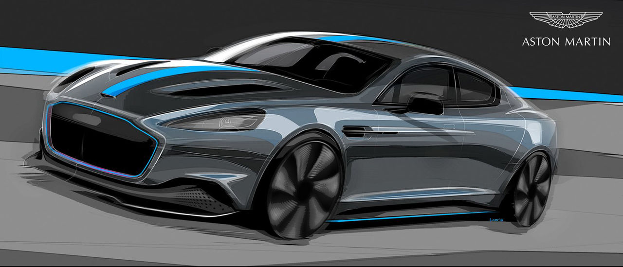 Eldrivna Aston Martin RapidE bekräftad för produktion