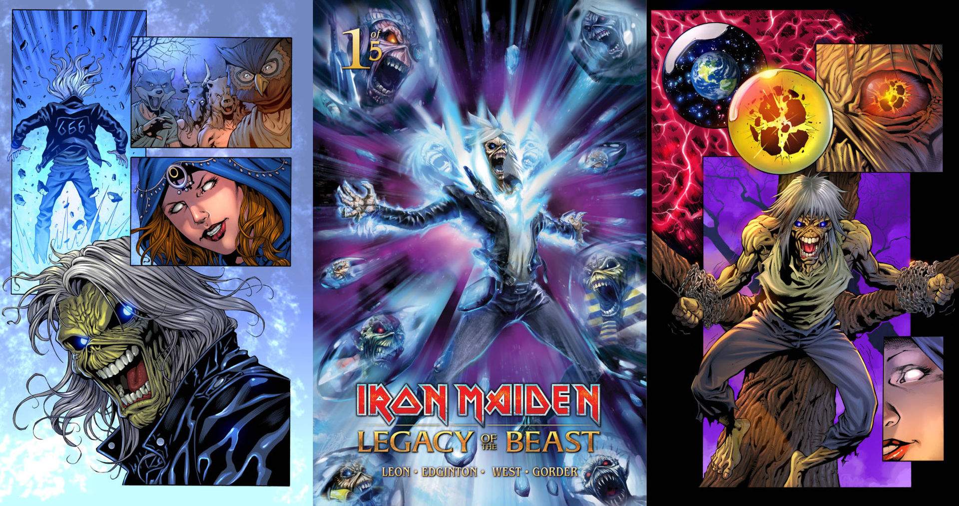 Eddie från Iron Maiden blir serie i tidning