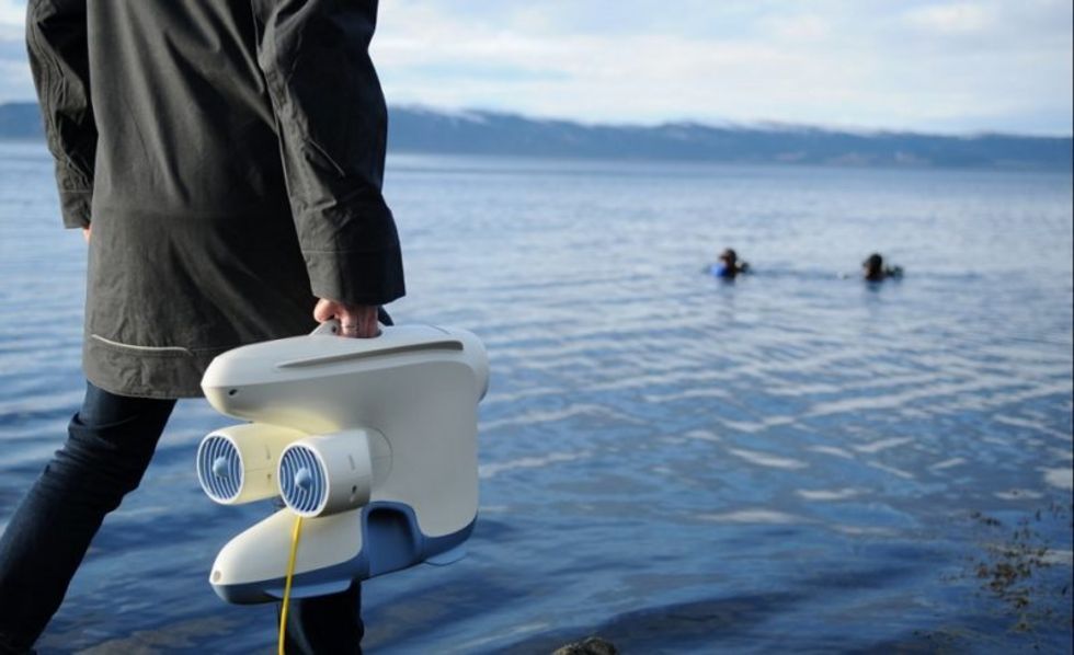 Blueye Pioneer är en robot för undervattensbruk