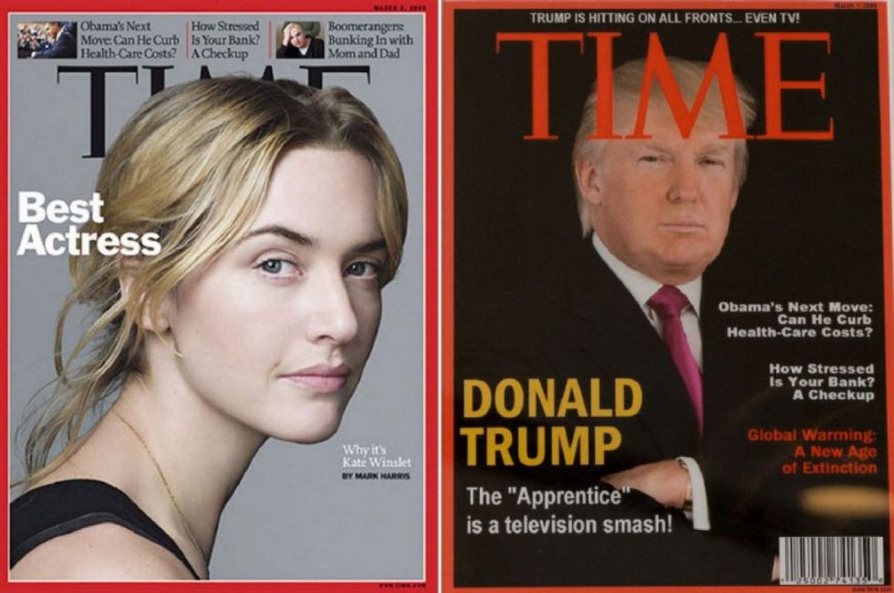 Trump har fejkat Time-omslag på sina golfklubbar