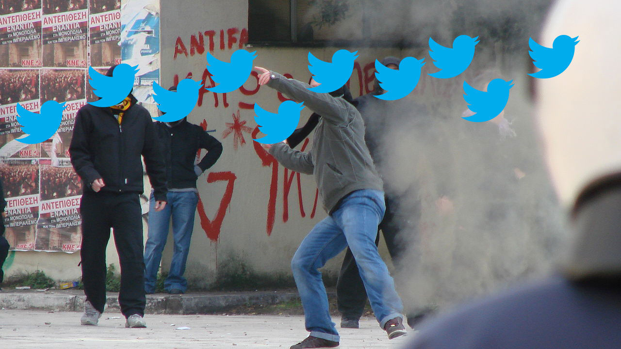 Twitter kan upptäcka upplopp före polisen gör det