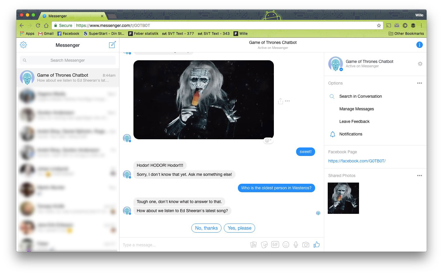 Logga In På Messenger På Datorn