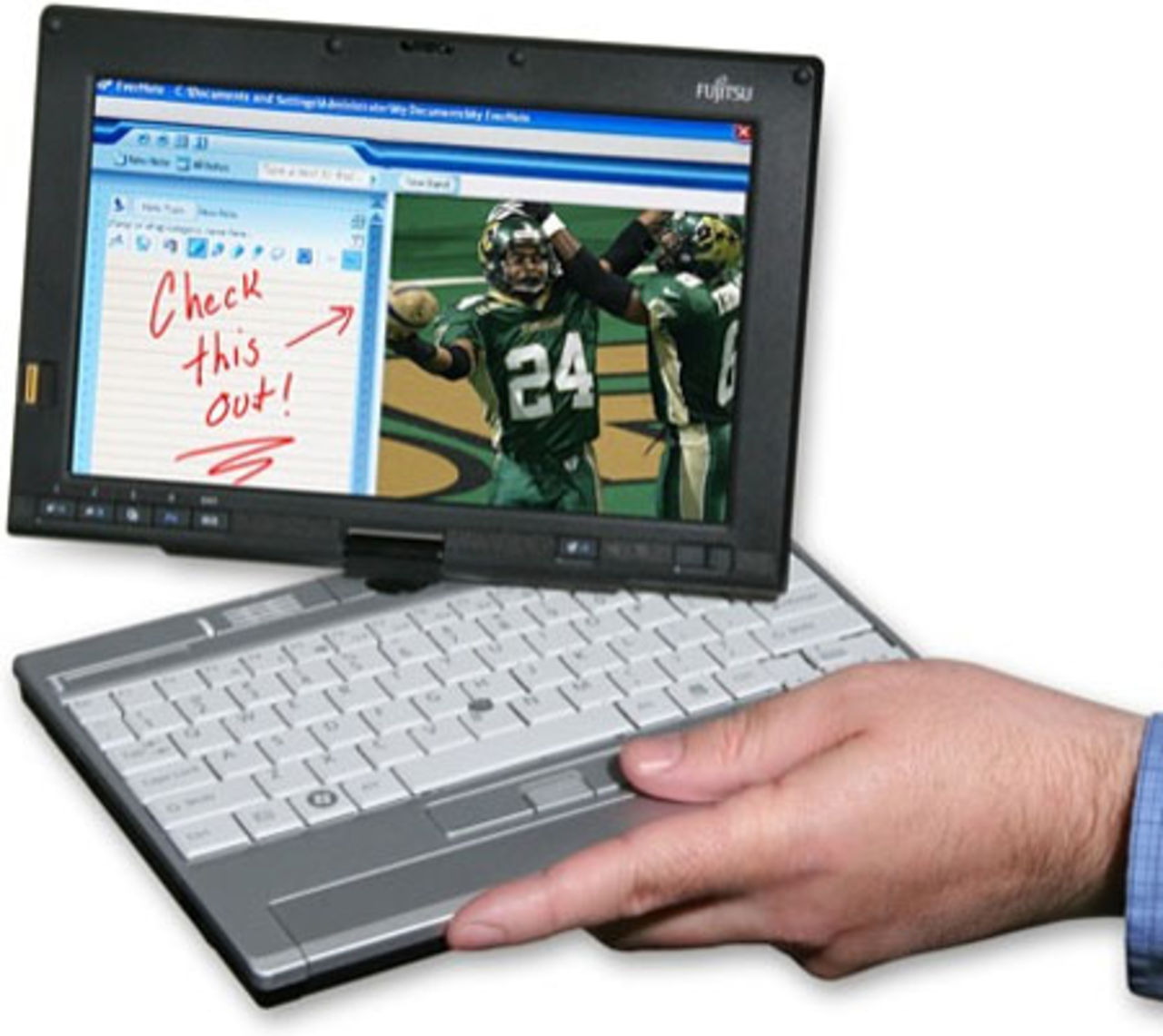 Fujitsu Lifebook P1620 tablet
