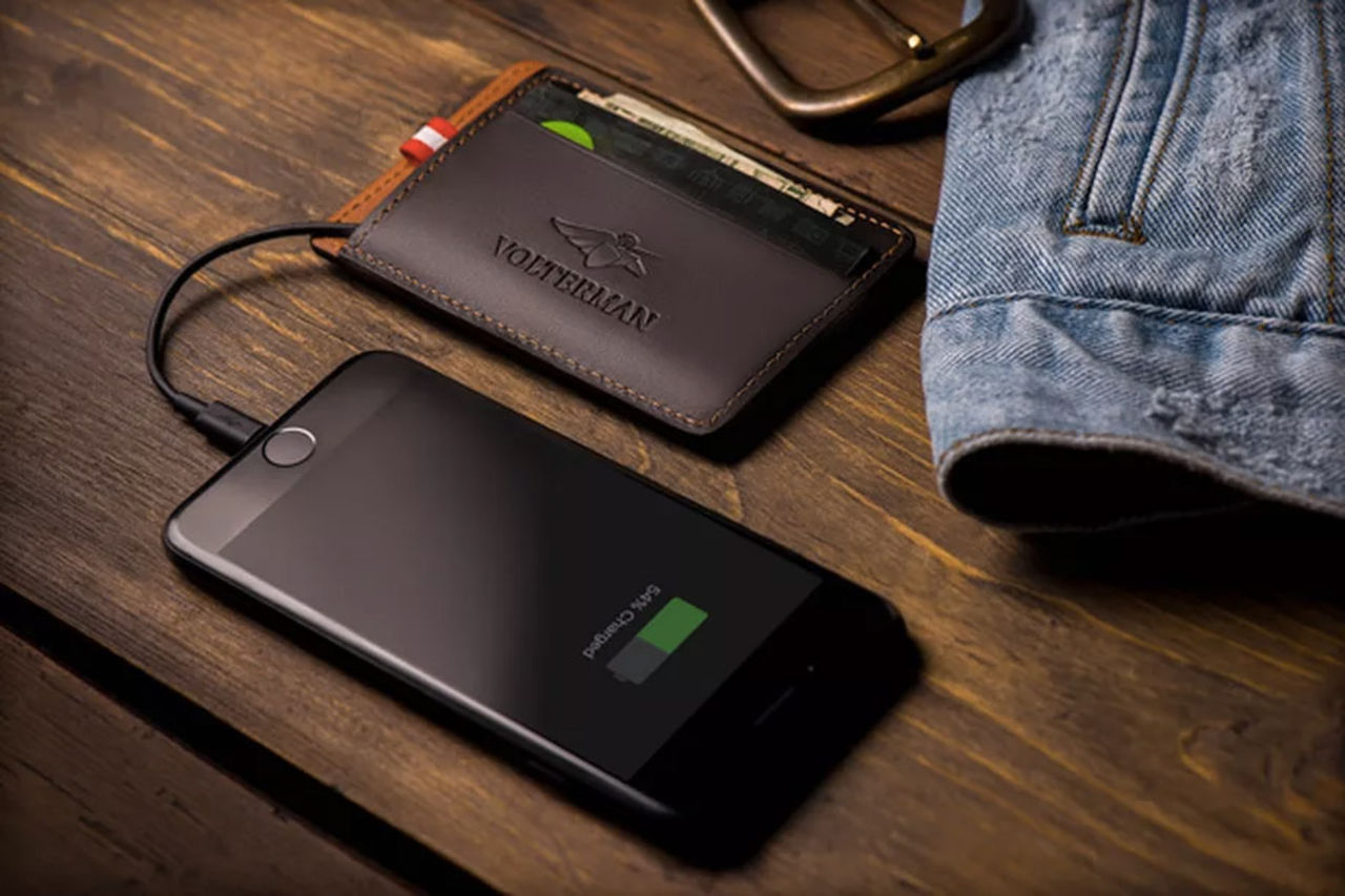 Volterman är en smart plånbok