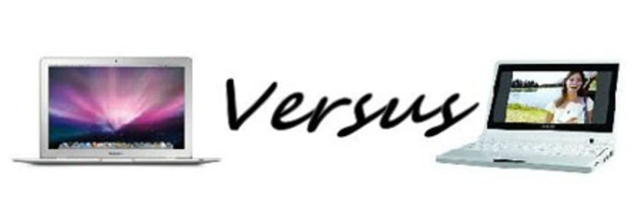 Asus Eee PC mot MacBook Air