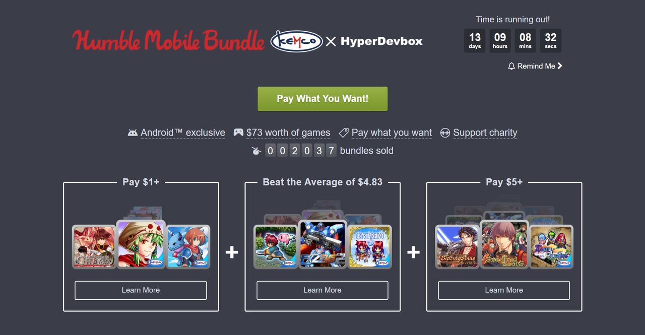 Fyll telefonen med JRPG:s med ny Humble Bundle