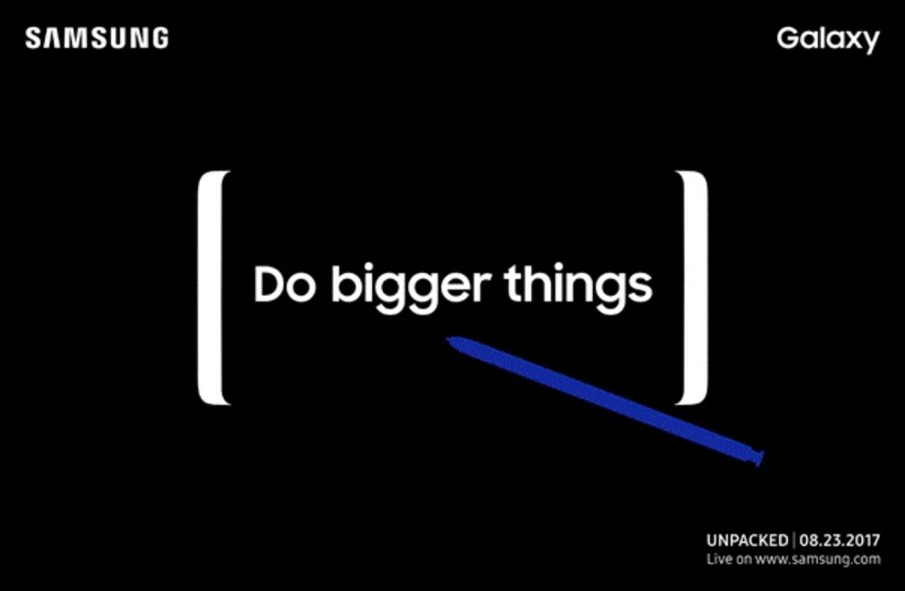 Samsung Galaxy Note 8 visas upp 23 augusti