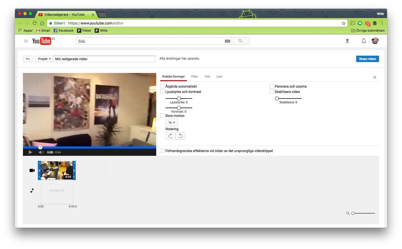 YouTube skrotar sitt videoredigerings-verktyg