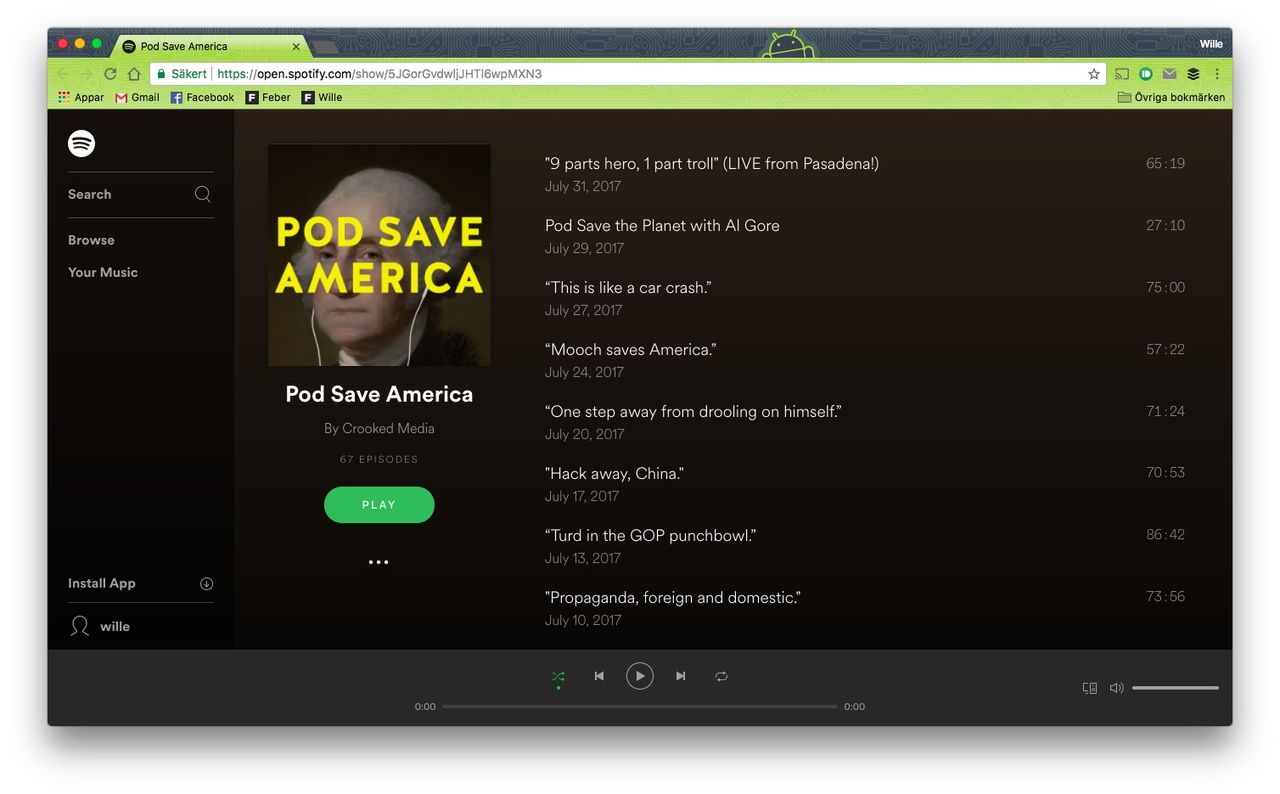 Spotify ska satsa mer på podcasts