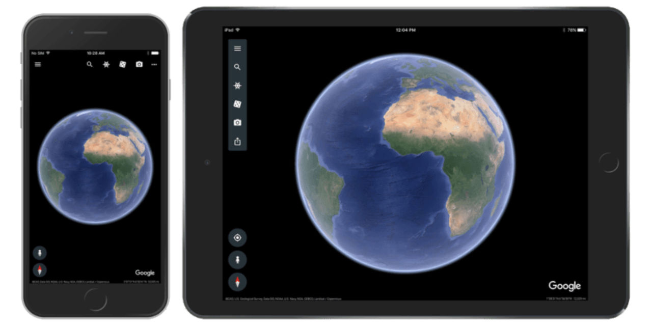 Google Earth för iOS får stor uppdatering