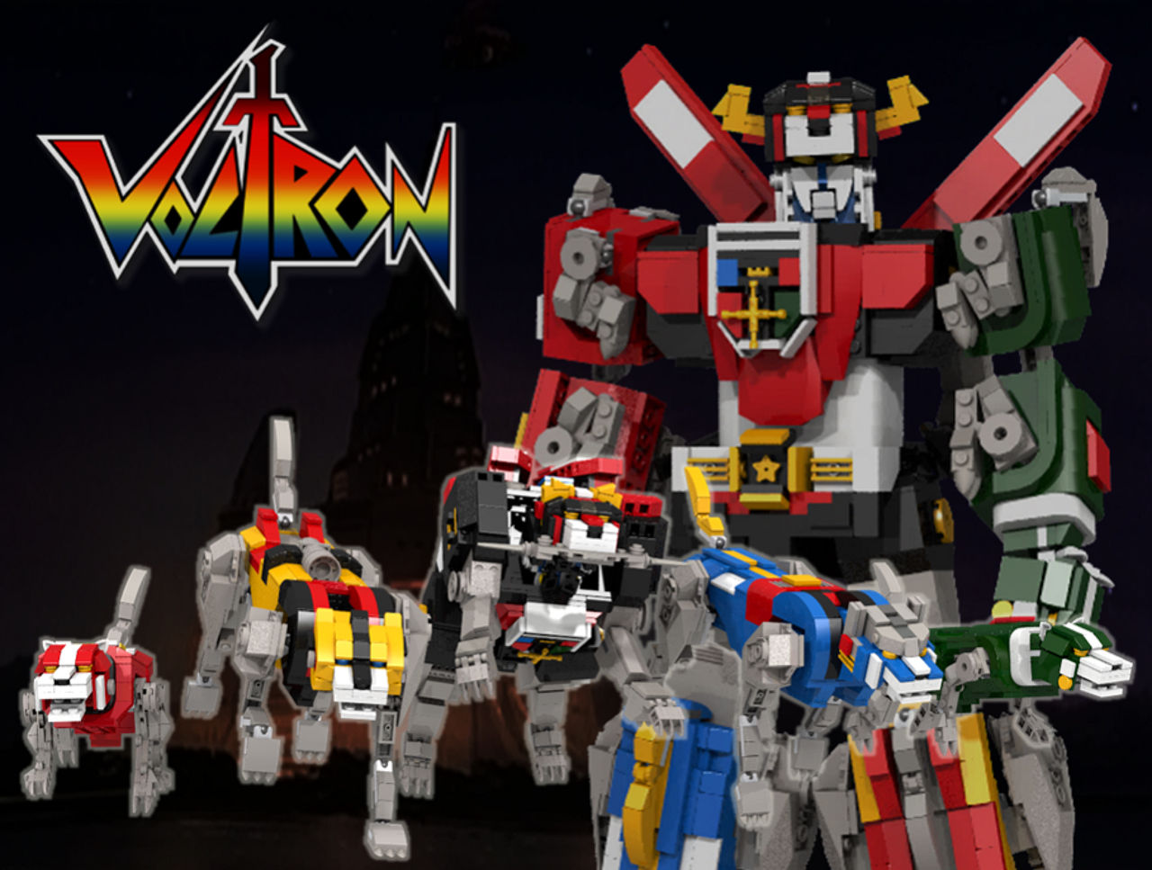 LEGO ska släppa Voltron-byggsats