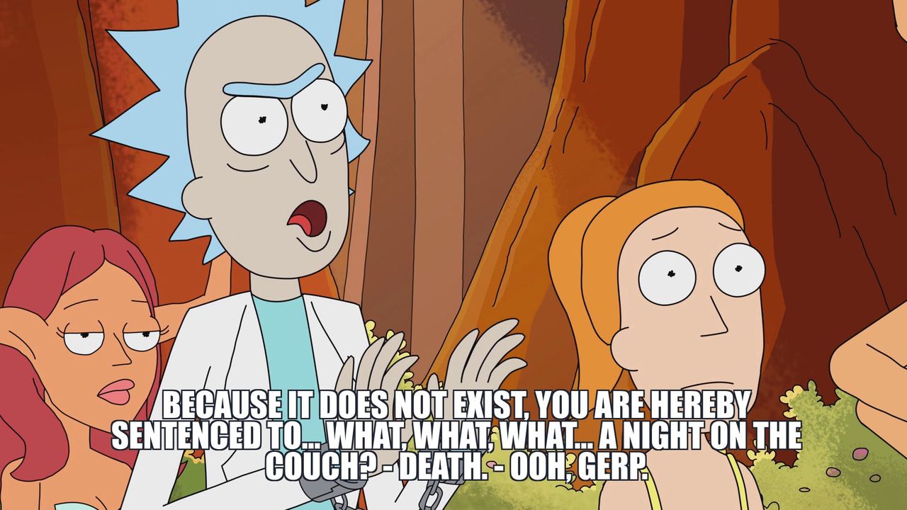 Dunka ut Rick and Morty-memes