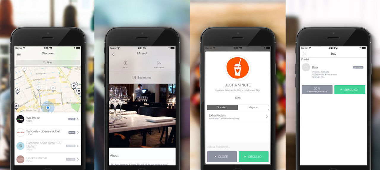 Mat-appen Waitress lägger ner