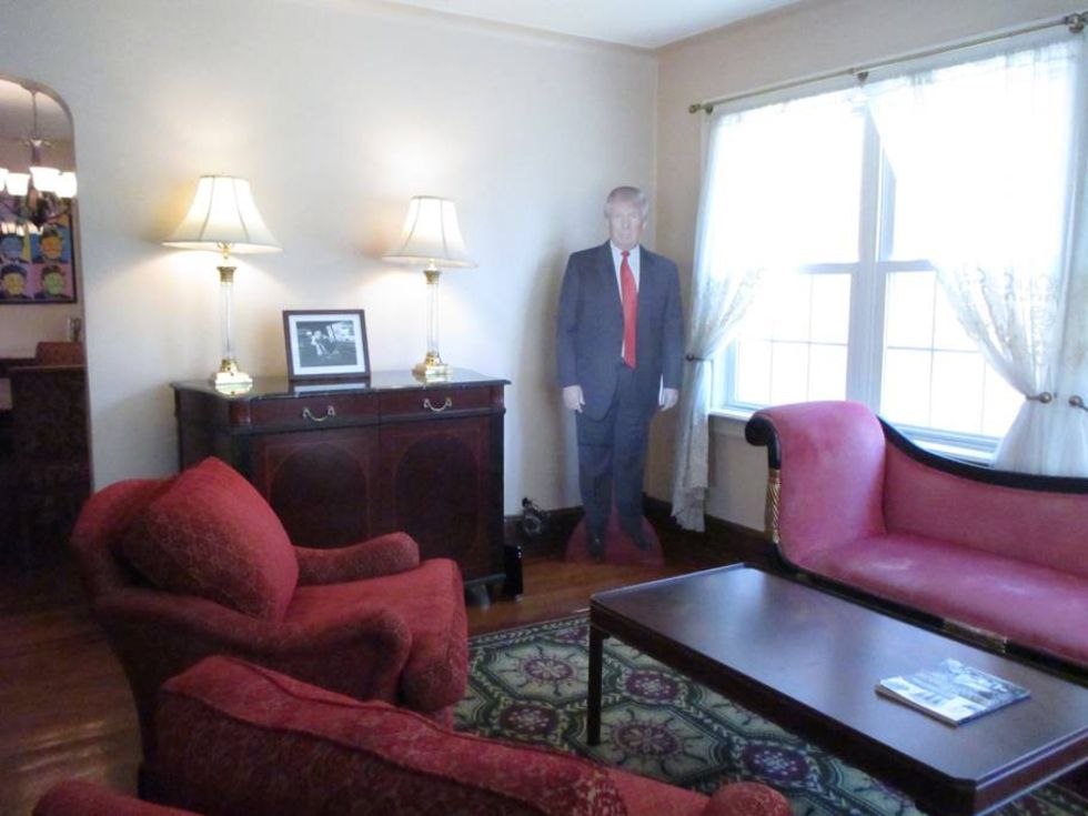 Hyr Donald Trumps barndomshem