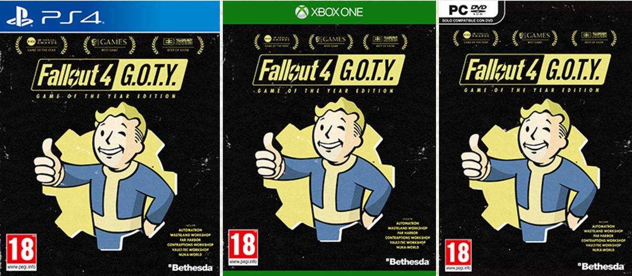 Fallout 4 får en GOTY-utgåva