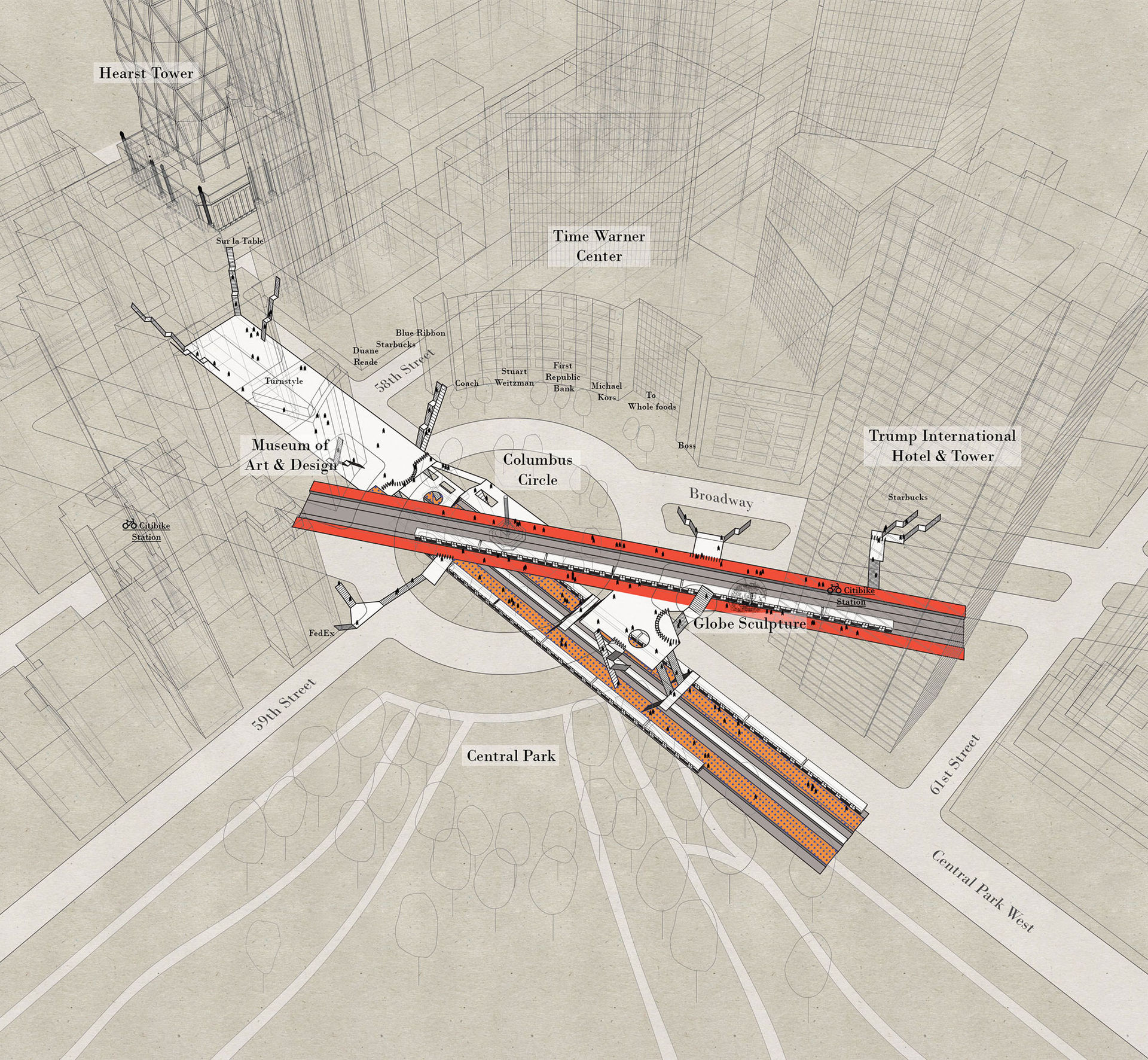 Se röntgensnitt av tunnelbanestationer