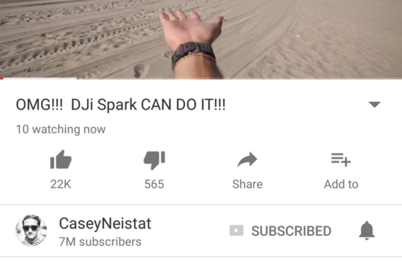 Youtube testar livesiffror i appen