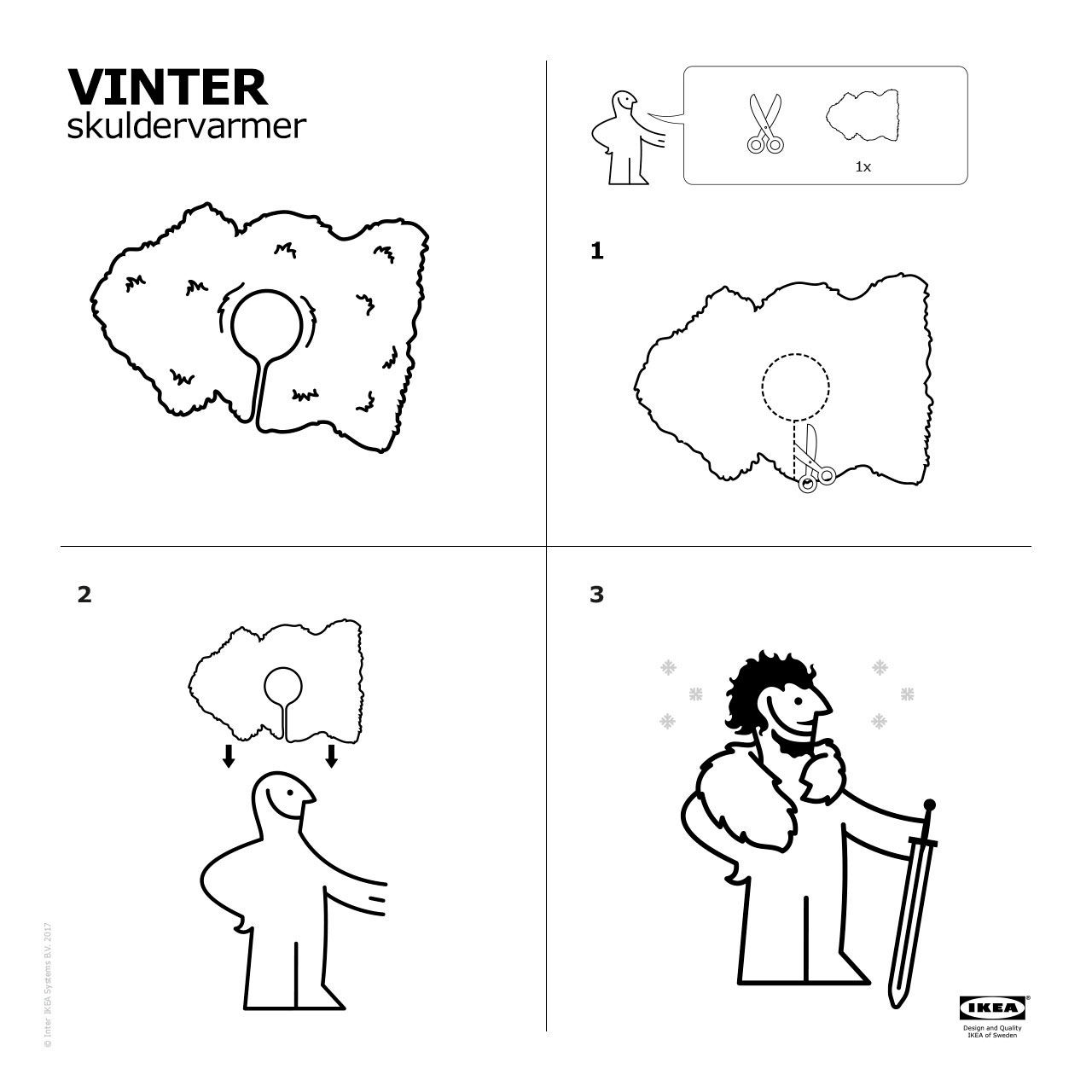 IKEA fixar guide till GoT-plagget