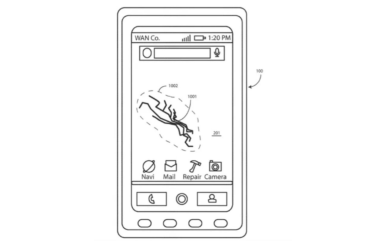 Motorola tar patent på skärm som kan laga sig själv