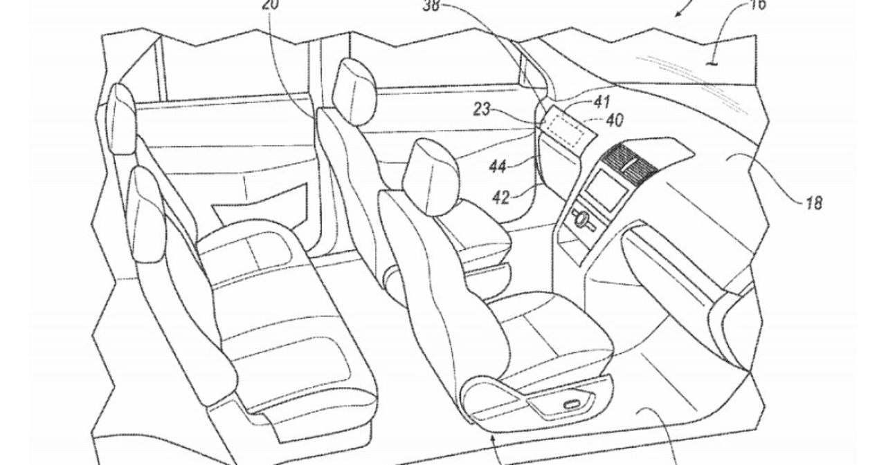 Ford får patent på löstagbara pedaler och ratt