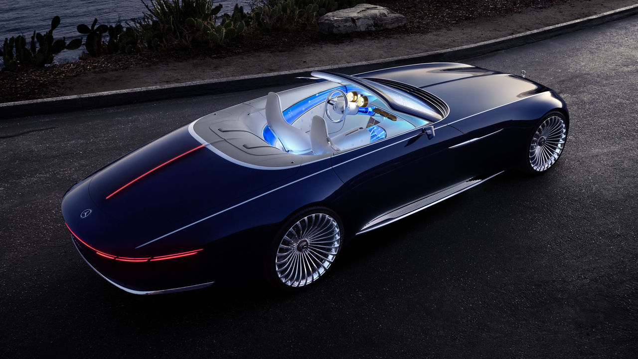 Nu finns Mercedes-Maybach 6 även utan tak