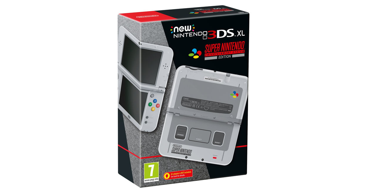 Europa får SNES-inspirerad New 3DS XL