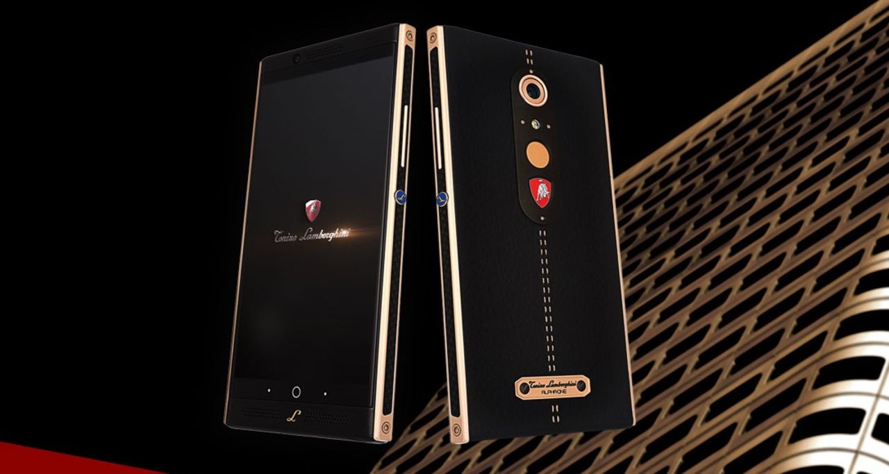 Lamborghini visar upp lyxtelefonen Alpha - One