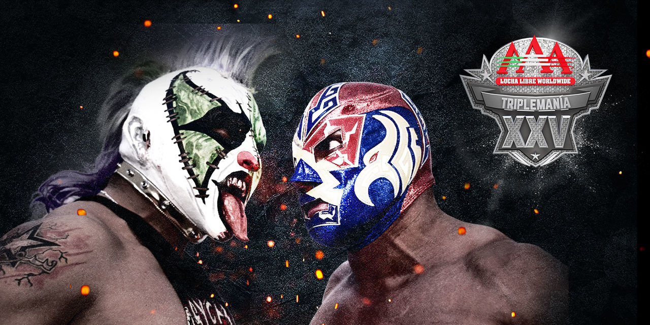 Wrestling-festen Triplemania XXV sänds på Twitch