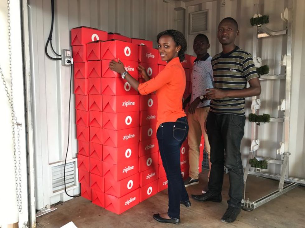Zipline ska leverera blod med drönare i Tanzania