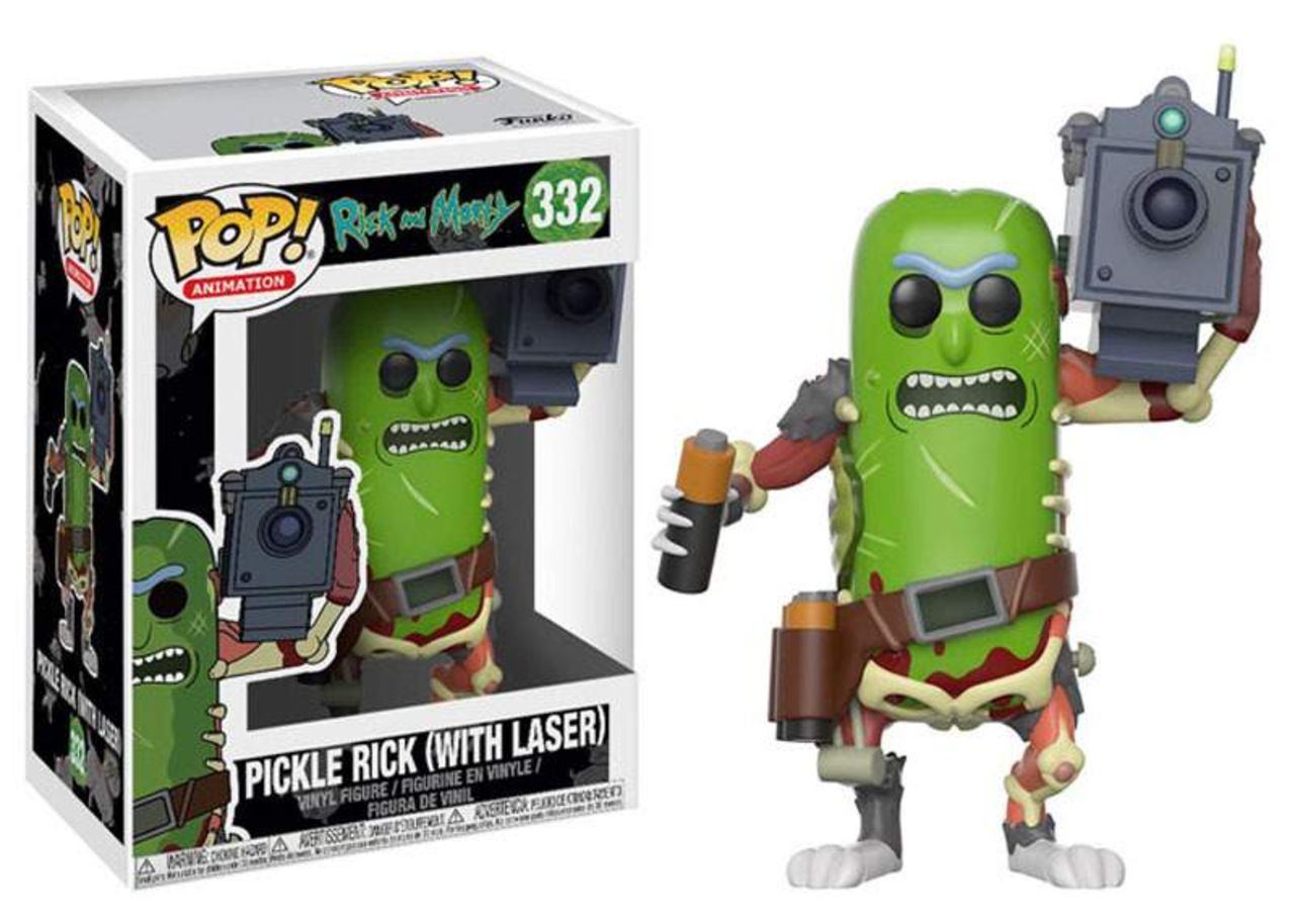 Funko Pop släpper två Pickle Rick-figurer
