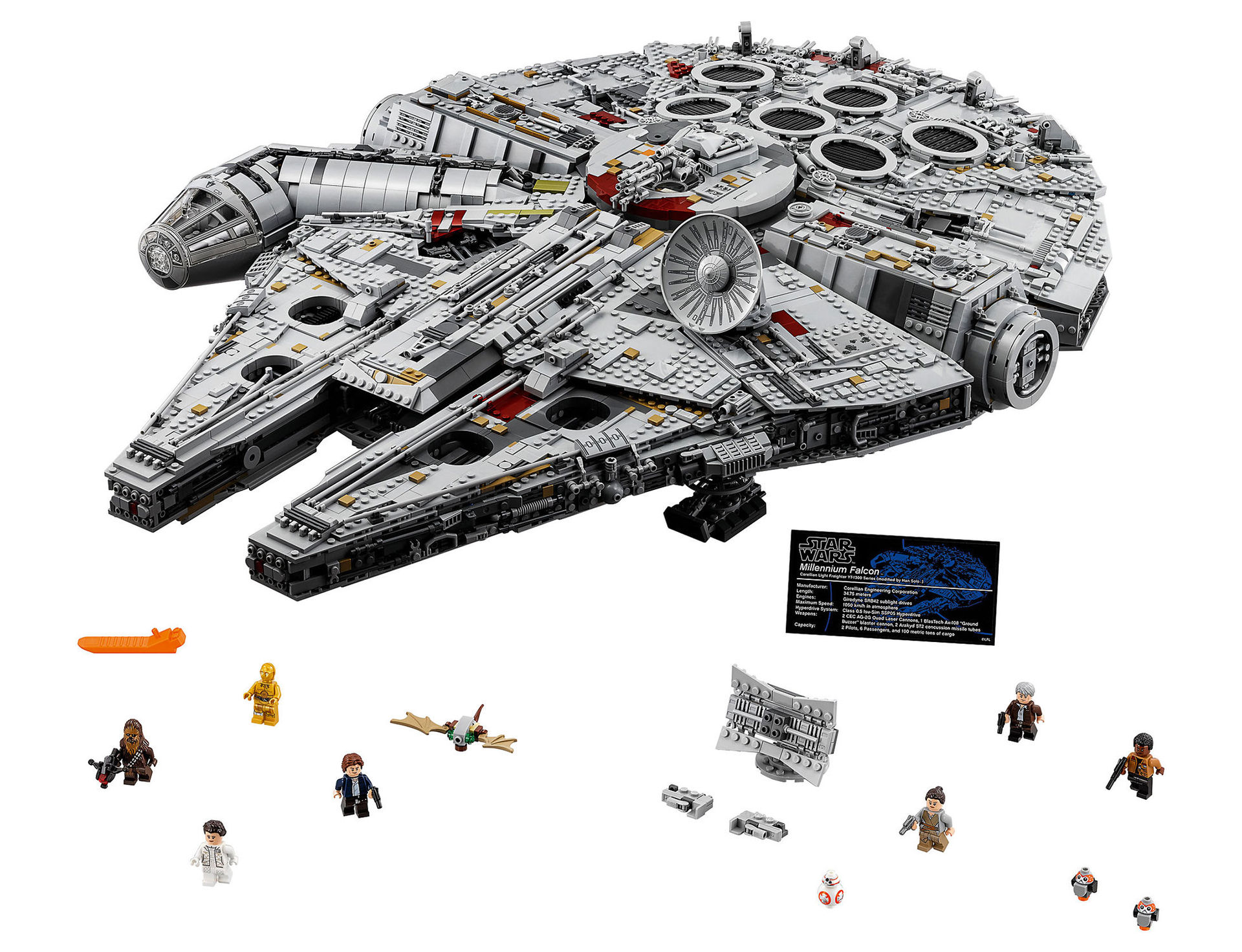 Lego har släppt tokfet version av Millennium Falcon
