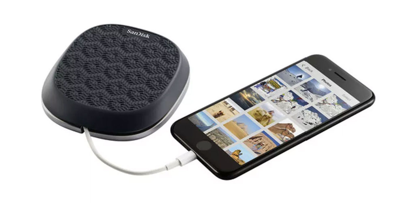 SanDisk har gjort ett powerpack som tar backup på iPhone