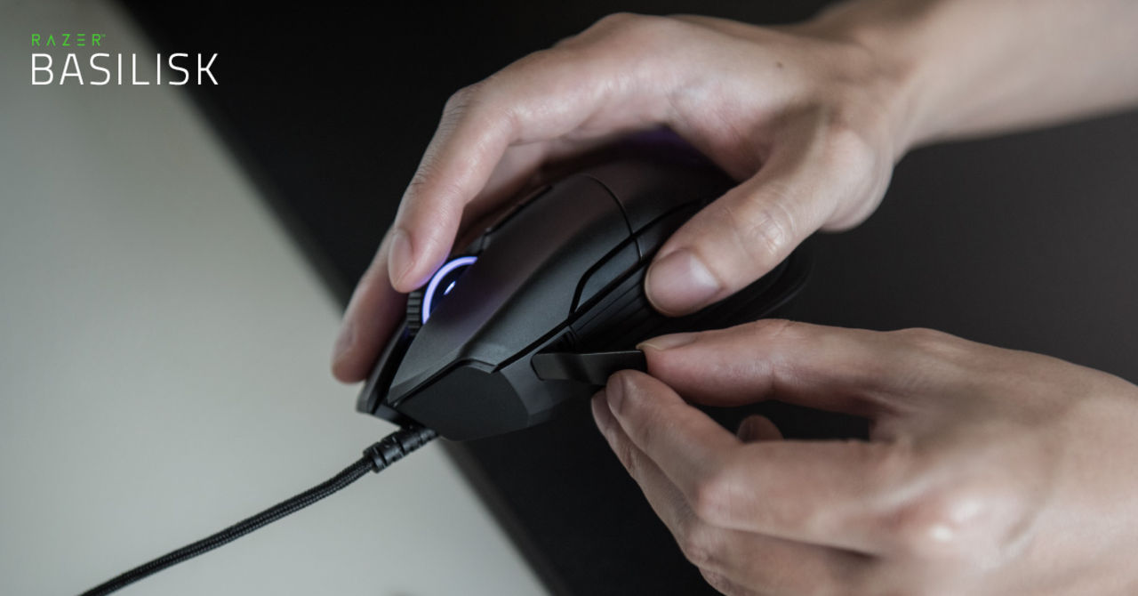 Razer Basilisk är en mus byggd för FPS