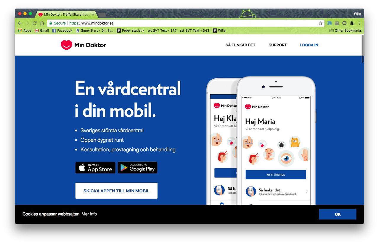 Min Doktor är årets svenska startup-företag
