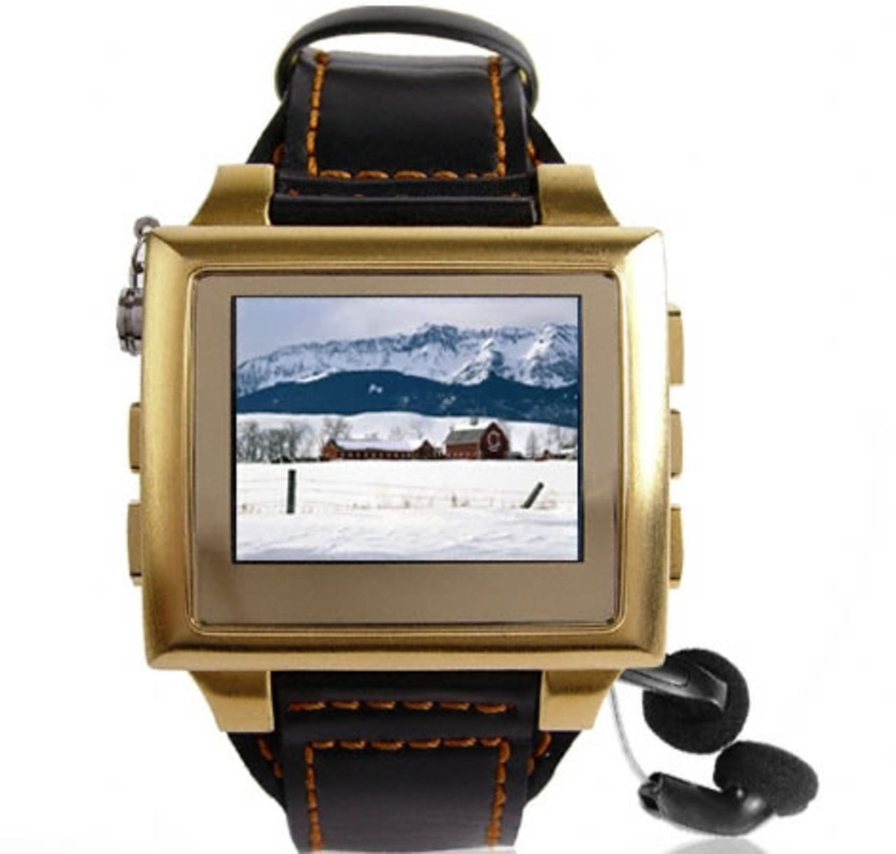 Multimedia-klocka med bling-bling