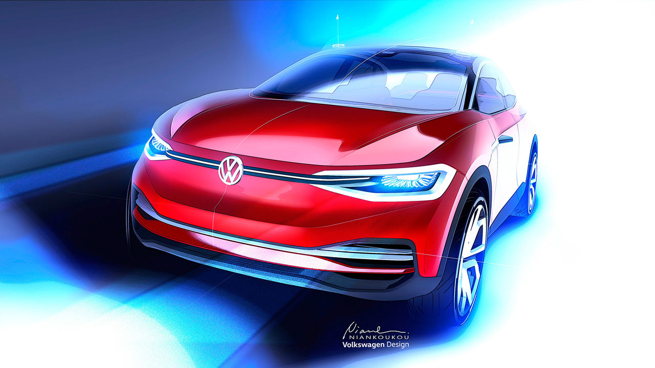 Ny version av Volkswagens elbilskoncept I.D. CROZZ