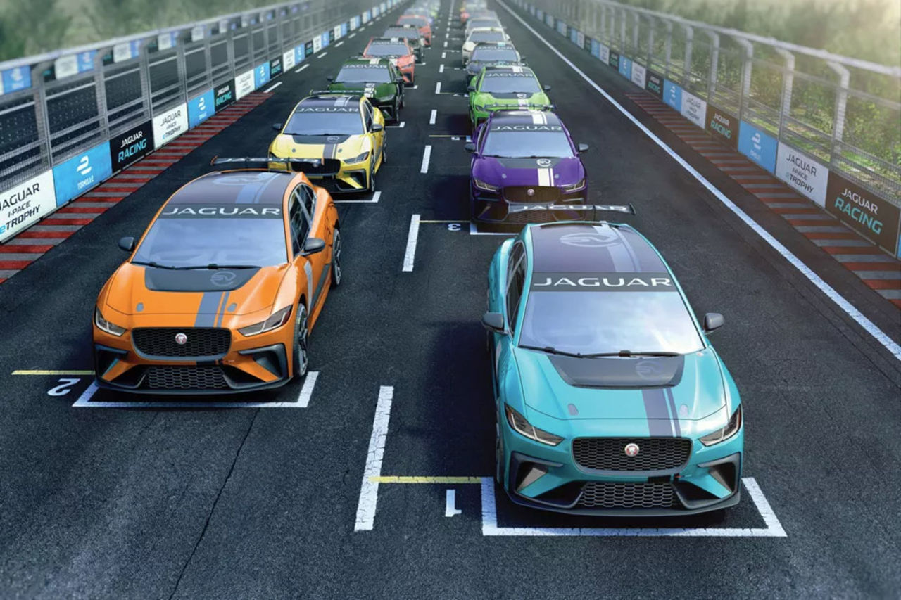 Jaguar drar igång racingliga för el-SUV:ar