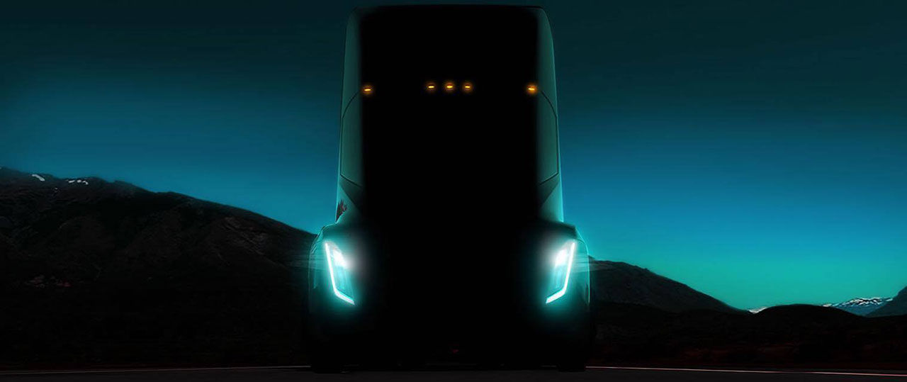 Teslas lastbil presenteras den 26 oktober
