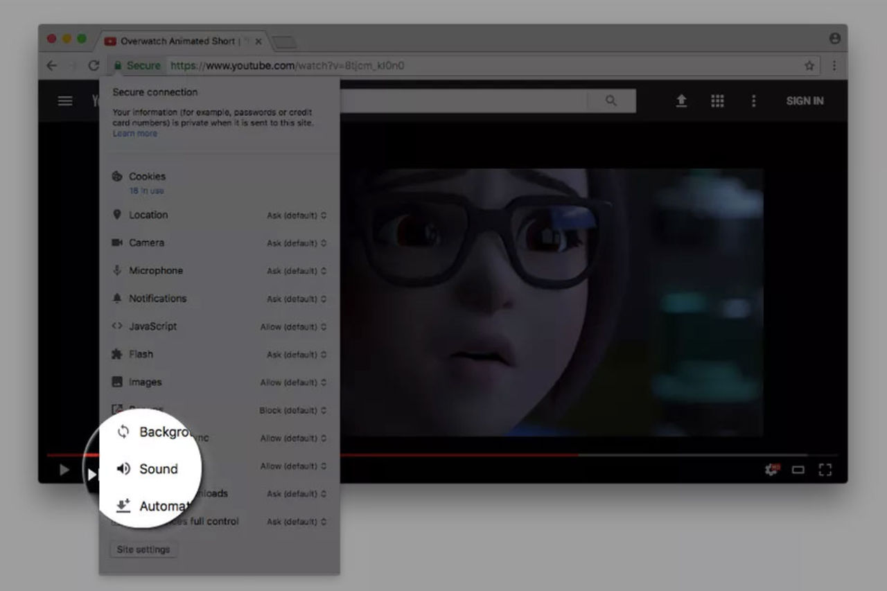 Chrome slutar med autoplay på videoklipp med ljud